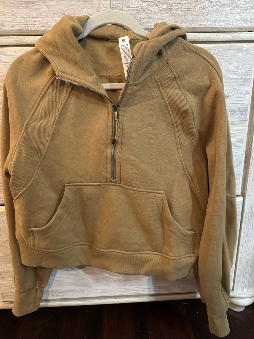 Lululemon oversized scuba 1/2 zip